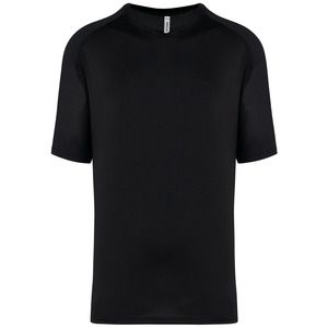 PROACT PA4030 - T-shirt uomo da padel bicolore maniche raglan Black