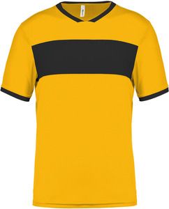 PROACT PA4001 - Maglietta bambino manica corta Sporty Yellow / Black