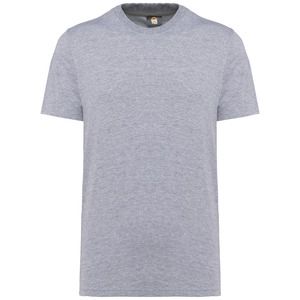 WK. Designed To Work WK305 - T-shirt unisex ecosostenibile maniche corte Oxford Grey