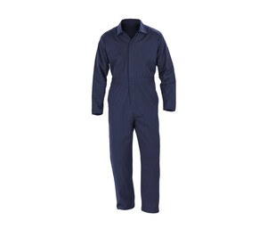 RESULT RS510X - RECYCLED ACTION OVERALL WITH ZIP FRONT Blu navy