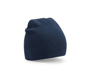 BEECHFIELD BF044R - RECYCLED ORIGINAL PULL-ON BEANIE Blu oltremare