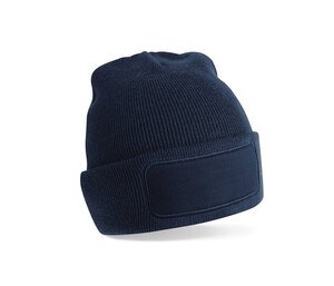 BEECHFIELD BF445R - RECYCLED ORIGINAL PATCH BEANIE Blu oltremare