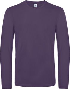 B&C CGTU07T - T-shirt uomo maniche lunghe #E190 Urban Purple