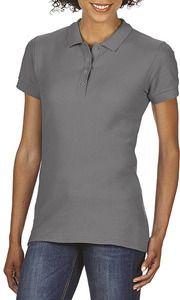 Gildan GI64800L - Polo donna Softstyle doppio piqué