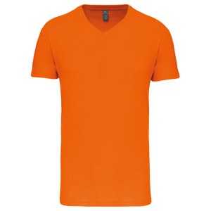 Kariban K3028IC - T-shirt uomo BIO150IC scollo a V Arancio