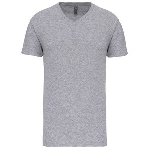Kariban K3028IC - T-shirt uomo BIO150IC scollo a V Oxford Grey