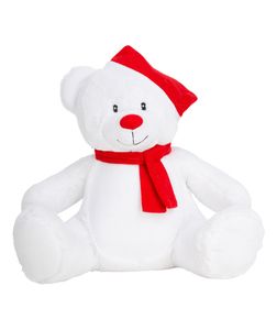 Mumbles MM573 - Peluche con zip orso di Natale