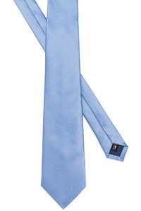 Kariban Premium PK860 - Cravatta uomo twill in seta Alaskan Blue