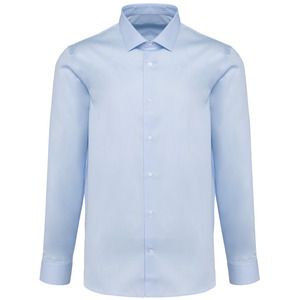 Kariban Premium PK506 - Camicia uomo twill maniche lunghe Essential Light Blue