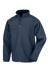 Result R901M - Giacca softshell uomo in materiale riciclato Blu navy