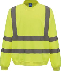 Yoko YHVJ510 - Felpa alta visibilità Hi Vis Yellow