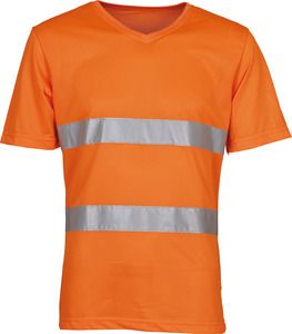 Yoko YHVJ910 - T-shirt alta visibilità Top Cool Hi Vis Orange