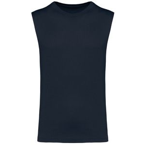 Kariban K3022IC - T-shirt uomo senza maniche ecosostenibile Blu navy