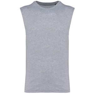 Kariban K3022IC - T-shirt uomo senza maniche ecosostenibile Oxford Grey