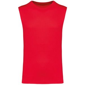 Kariban K3022IC - T-shirt uomo senza maniche ecosostenibile Red