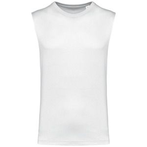 Kariban K3022IC - T-shirt uomo senza maniche ecosostenibile White