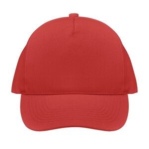 SOL'S 04092 - Seoul Cappellino A 5 Pannelli Red