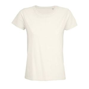 SOL'S 03579 - Pioneer Women T Shirt Donna Aderente Girocollo Off-White