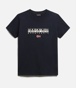 NAPAPIJRI NP0A4GDQ - T-shirt a manica corta S-Ayas Blu marine