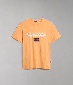 NAPAPIJRI NP0A4GDQ - T-shirt a manica corta S-Ayas Orange Mock