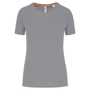 PROACT PA4013 - T-shirt sportiva donna girocollo in materiale riciclato Fine Grey