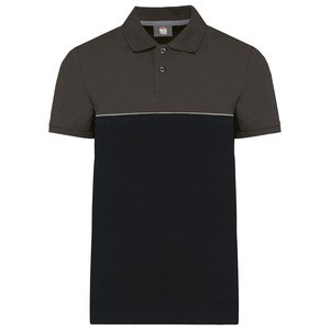 WK. Designed To Work WK210 - Polo unisex bicolore ecosostenibile maniche corte