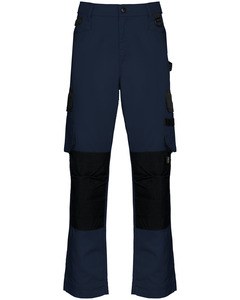 WK. Designed To Work WK742 - Pantalone uomo da lavoro bicolore Navy / Black