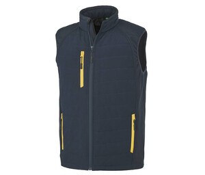 RESULT RS238 - Bodywarmer matelassé Navy / Yellow