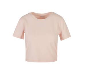 Build Your Brand BY042 - T-shirt corta da donna Rosa