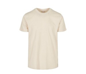 BUILD YOUR BRAND BYB010 - BASIC ROUND NECK T-SHIRT Sabbia