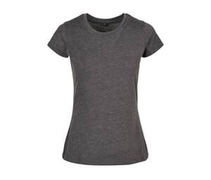 BUILD YOUR BRAND BYB012 - LADIES BASIC TEE Charcoal