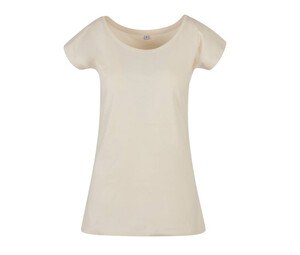 BUILD YOUR BRAND BYB013 - LADIES WIDE NECK TEE Sabbia