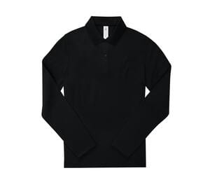 B&C BCW462 - Ladies long sleeve poloshirt