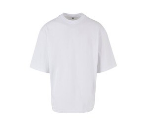 BUILD YOUR BRAND BY256 - T-SHIRT CON MANICHE OVERSIZE White