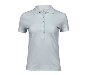 Tee Jays TJ145 - Polo donna di lusso elasticizzata Ice Blue