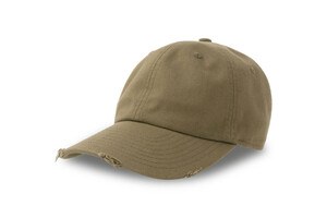 ATLANTIS HEADWEAR AT255 - Cappellino da baseball vintage Olive