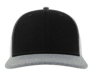ATLANTIS HEADWEAR AT256 - Cappello stile camionista Black / Grey / White