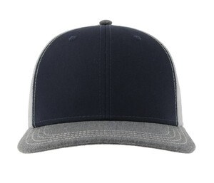 ATLANTIS HEADWEAR AT256 - Cappello stile camionista Navy/Grey/White