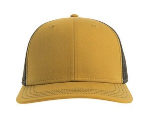 ATLANTIS HEADWEAR AT256 - Cappello stile camionista Mustard/Black