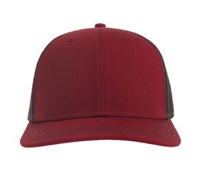 ATLANTIS HEADWEAR AT256 - Cappello stile camionista Cardinal / Black