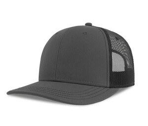 ATLANTIS HEADWEAR AT256 - Cappello stile camionista Grigio scuro / Nero