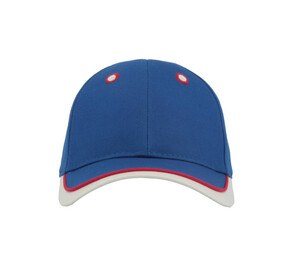 ATLANTIS HEADWEAR AT274 - Cappello da baseball a 5 pannelli Royal / White