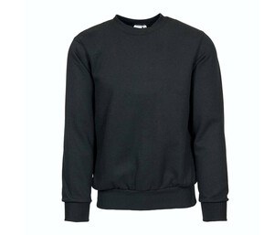 VESTI IT465 - MAGLIA A COLLO TONDO IN COTONE Black