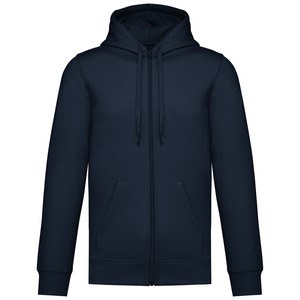 Kariban K4042 - Felpa in tessuto riciclato con zip e cappuccio unisex