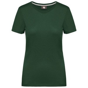 WK. Designed To Work WK307 - T-shirt con trattamento antibatterico donna Verde bosco