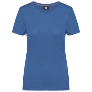 WK. Designed To Work WK307 - T-shirt con trattamento antibatterico donna Light Royal Blue