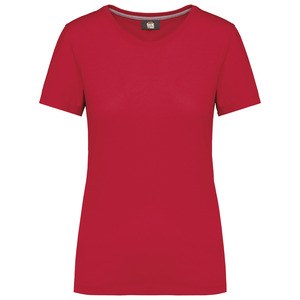 WK. Designed To Work WK307 - T-shirt con trattamento antibatterico donna Red
