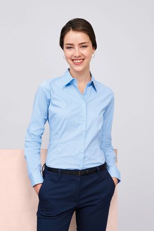 SOLS 17015 - Eden Camicia Donna Stretch Manica Lunga