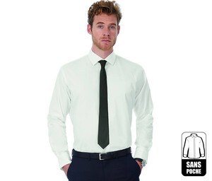B&C BC710 - Cravatta nera a maniche lunghe da uomo