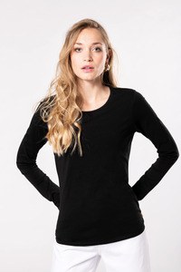 Kariban K3017 - T-shirt donna maniche lunghe girocollo